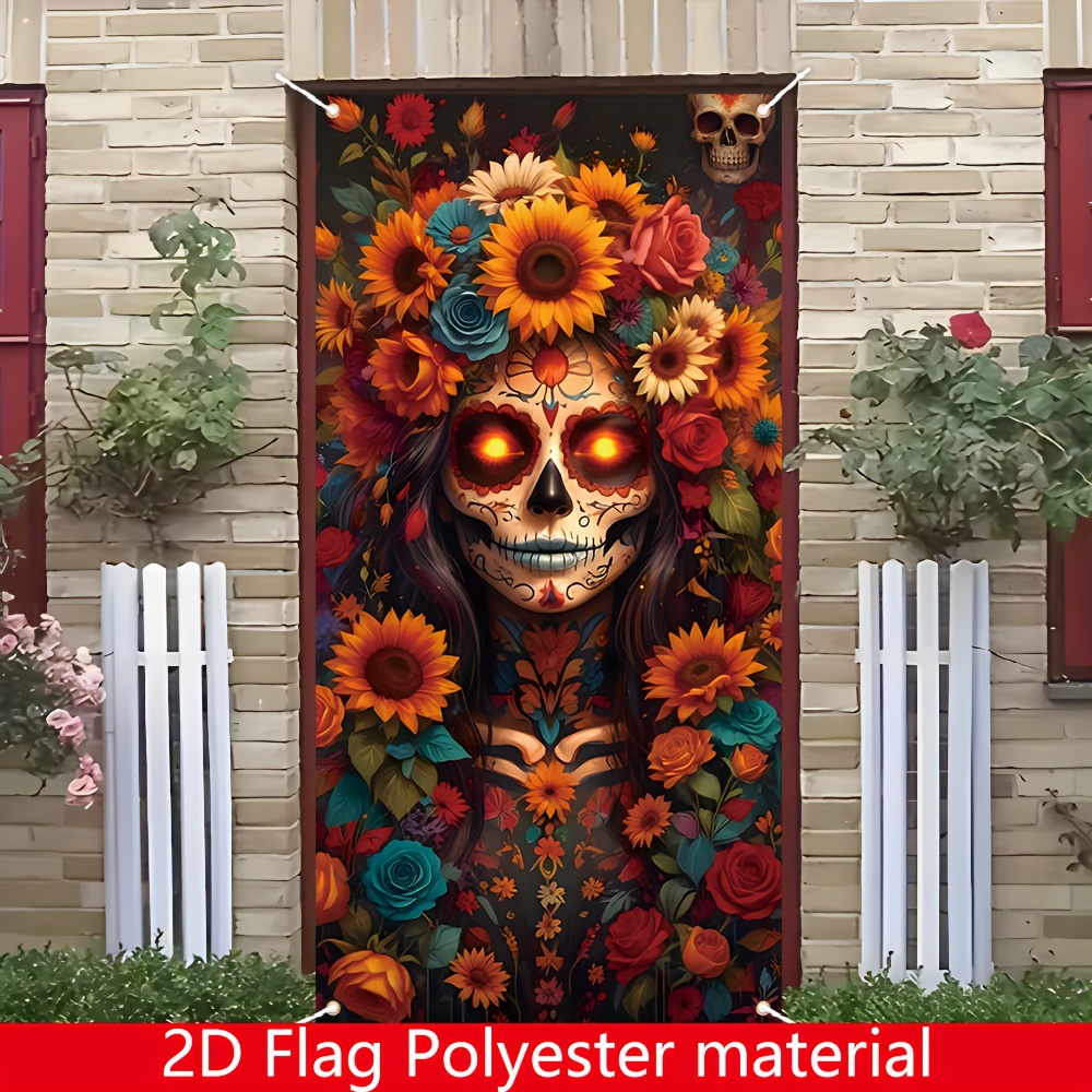 Interior Design Years Of School - 2D-Plane, 2D-Banner, 1 Stück, mexikanischer Karnevalsvorhang,
