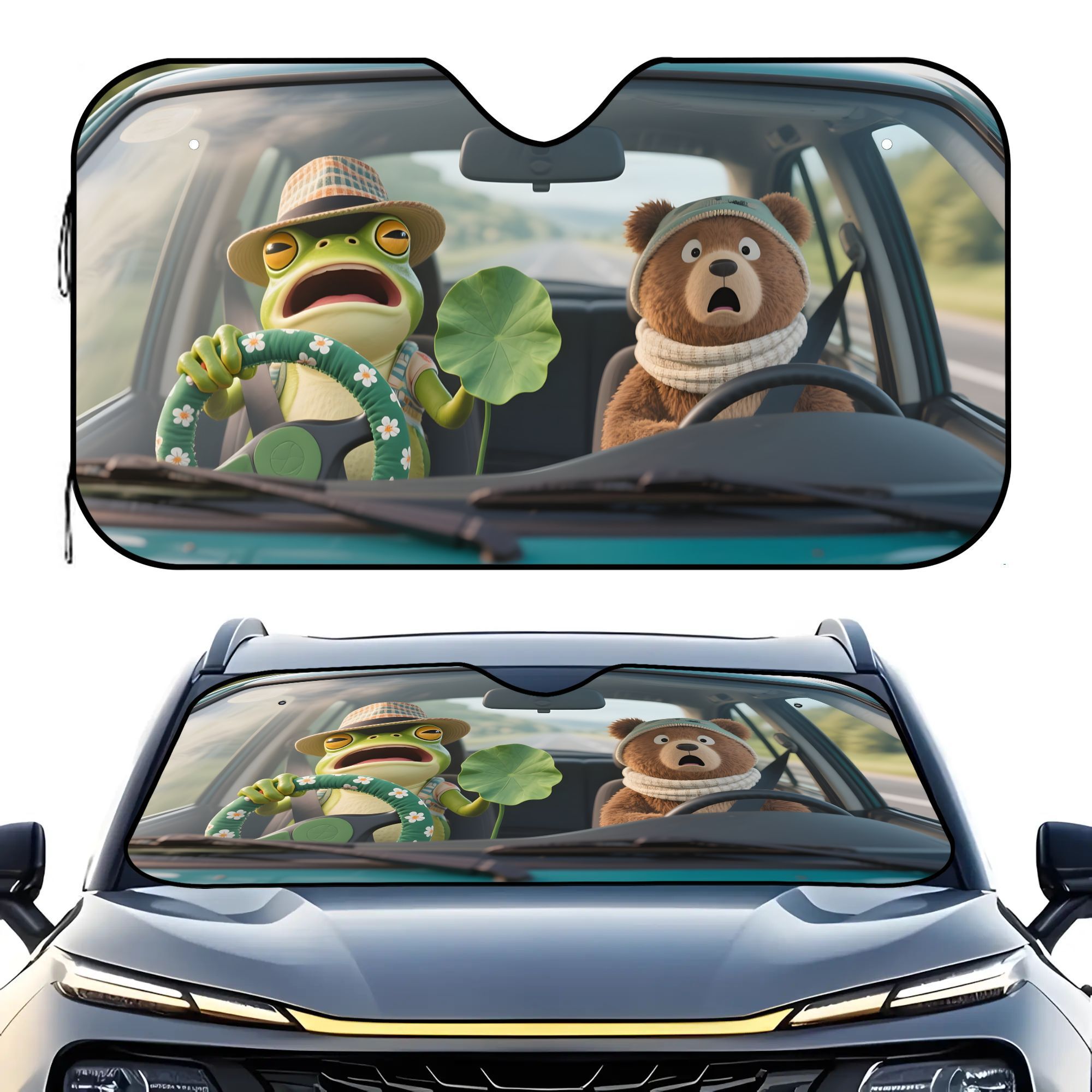 Interior Design Name - 1 Stück Design-Namen-Sonnenblende für Autos, Modisches