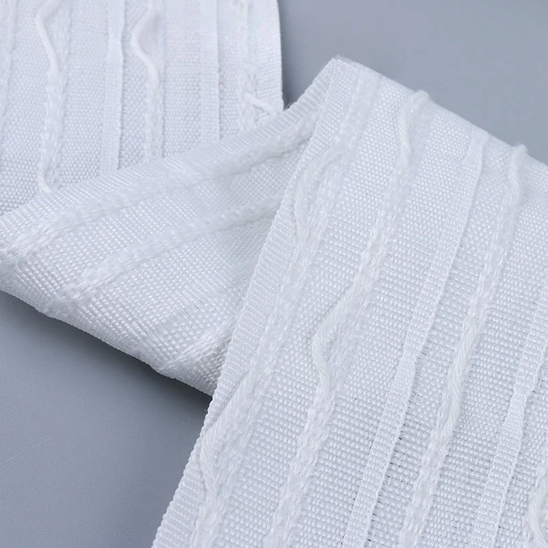 Linen Curtain Eyelet - 10 Meter Pull Plissee Band Vorhänge