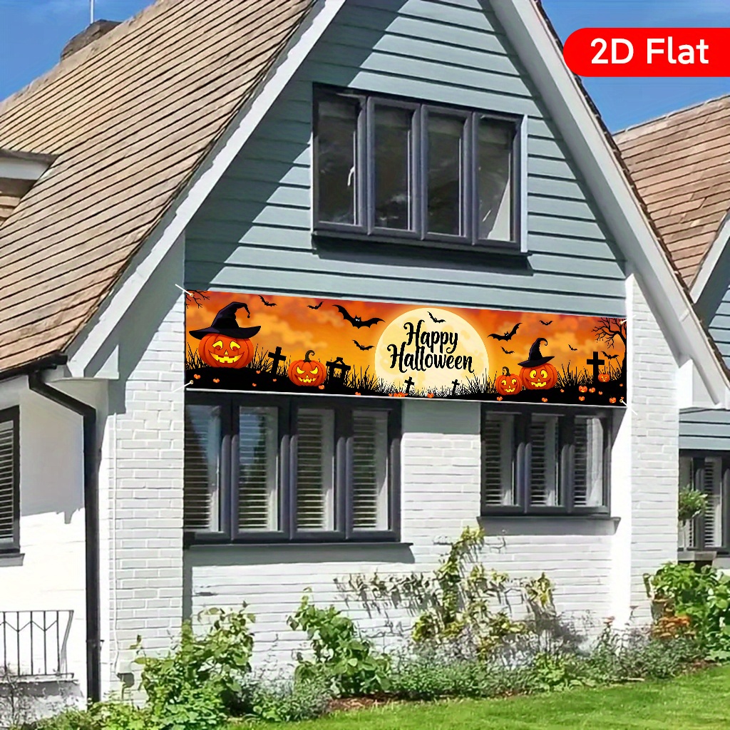 1-teiliges Halloween-Gartenban – Interior Design Years Of School Bewertung und Preis