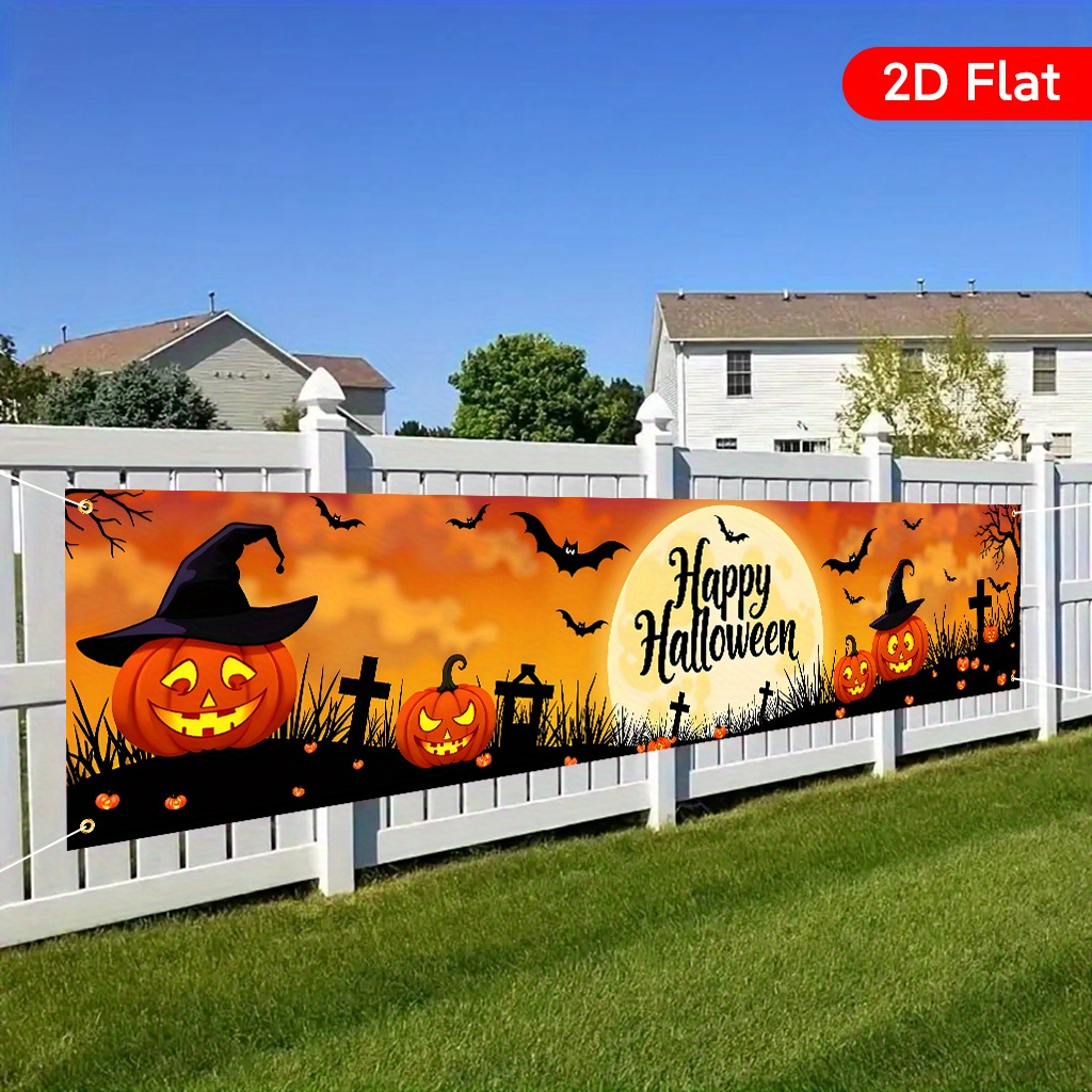 1-teiliges Halloween-Gartenban – Interior Design Years Of School Bewertung und Preis