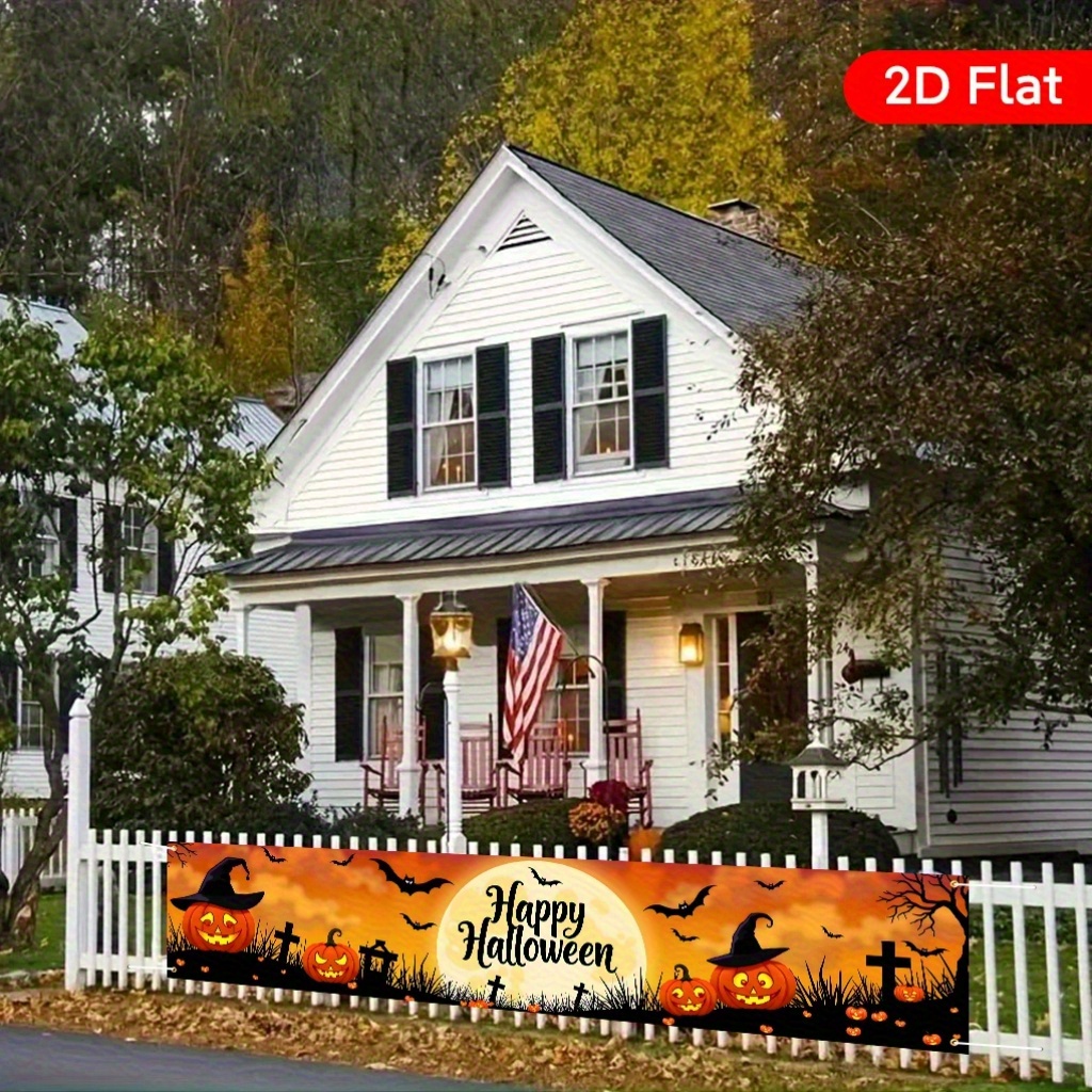 1-teiliges Halloween-Gartenban – Interior Design Years Of School Bewertung und Preis