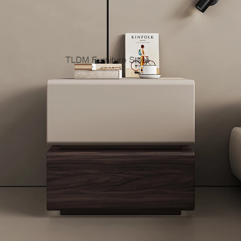 Nordischer Luxus-Nachttisch au – Interior Design White And Wood Bewertung und Preis