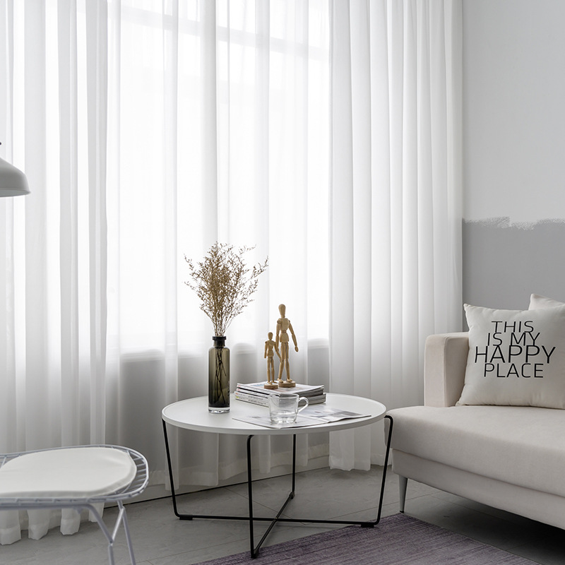 Moderne weiße Leinen-Vorhänge  – Linen Curtain Eyelet Bewertung und Preis