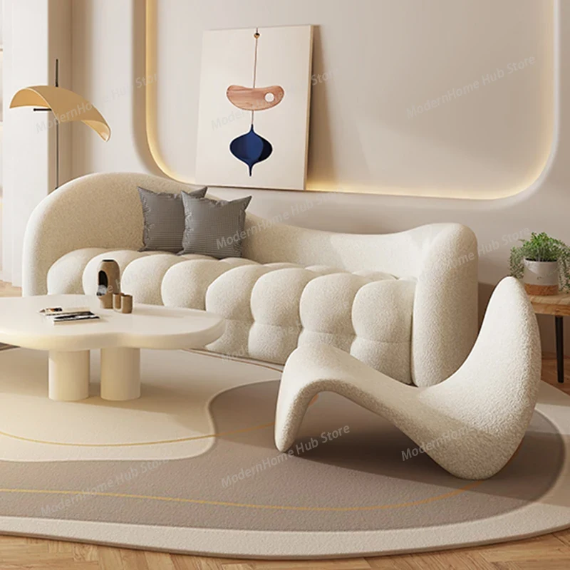 Weiße Creme-Wohnzimmersofas, I – Interior Design White And Wood Bewertung und Preis