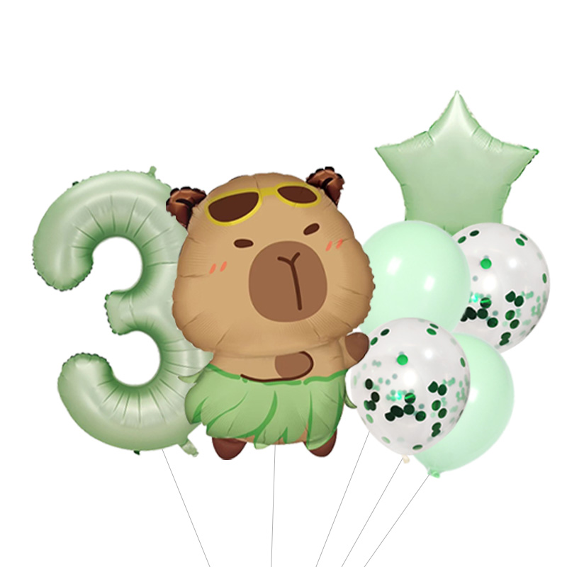 Capybara Ballon-Set für Fortge – Interior Design Years Of School Bewertung und Preis