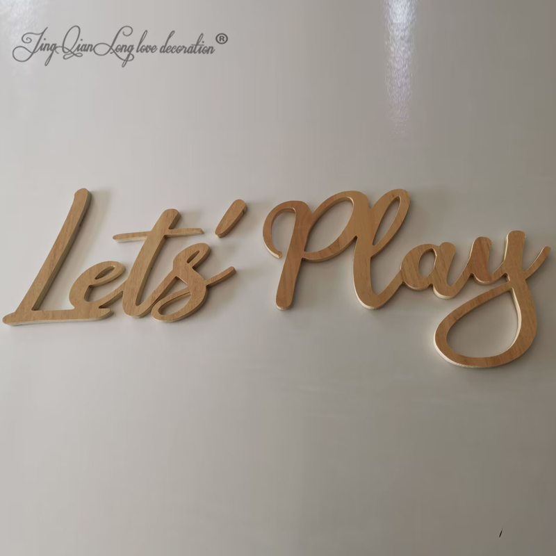 „Let's PLAY“-Wandschild – Kind – Interior Design Years Of School Bewertung und Preis