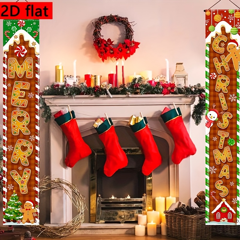 2er-Pack 2D flache Weihnachts- – Interior Design Years Of School Bewertung und Preis