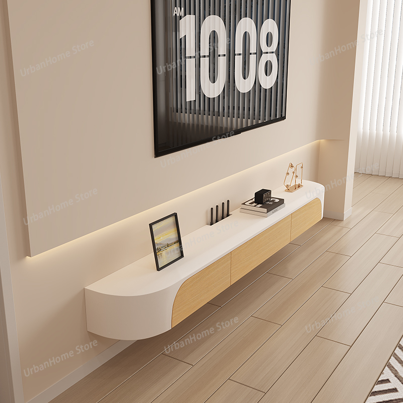 Weißer TV-Schrank für Schlafzi – Interior Design White And Wood Bewertung und Preis