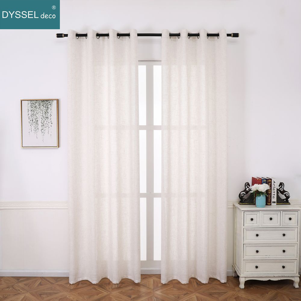 Solide Home Dekorative Anti-UV – Linen Curtain Eyelet Bewertung und Preis