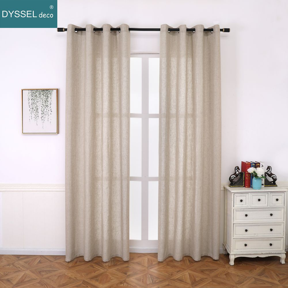 Solide Home Dekorative Anti-UV – Linen Curtain Eyelet Bewertung und Preis