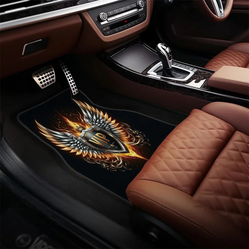 4 Stück anpassbare Autofußmatt – Interior Design Name Bewertung und Preis