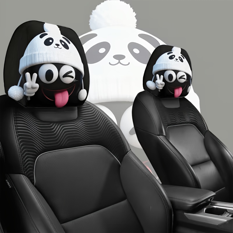 1/2 Stück Auto-Kopfstützenbezü – Interior Design Emoji Bewertung und Preis