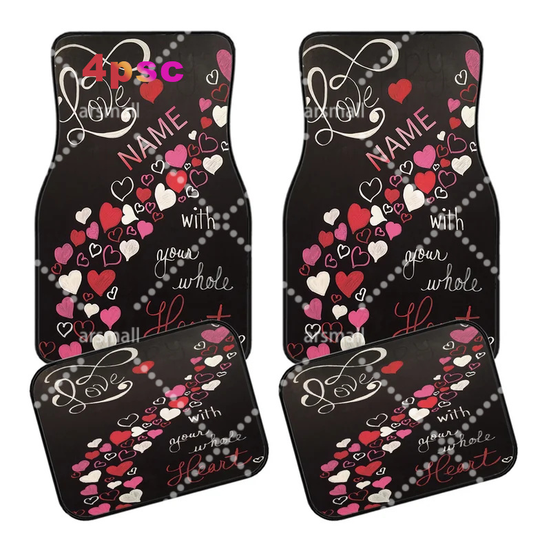4 Stück Anpassbare Autofußmatt – Interior Design Name Bewertung und Preis