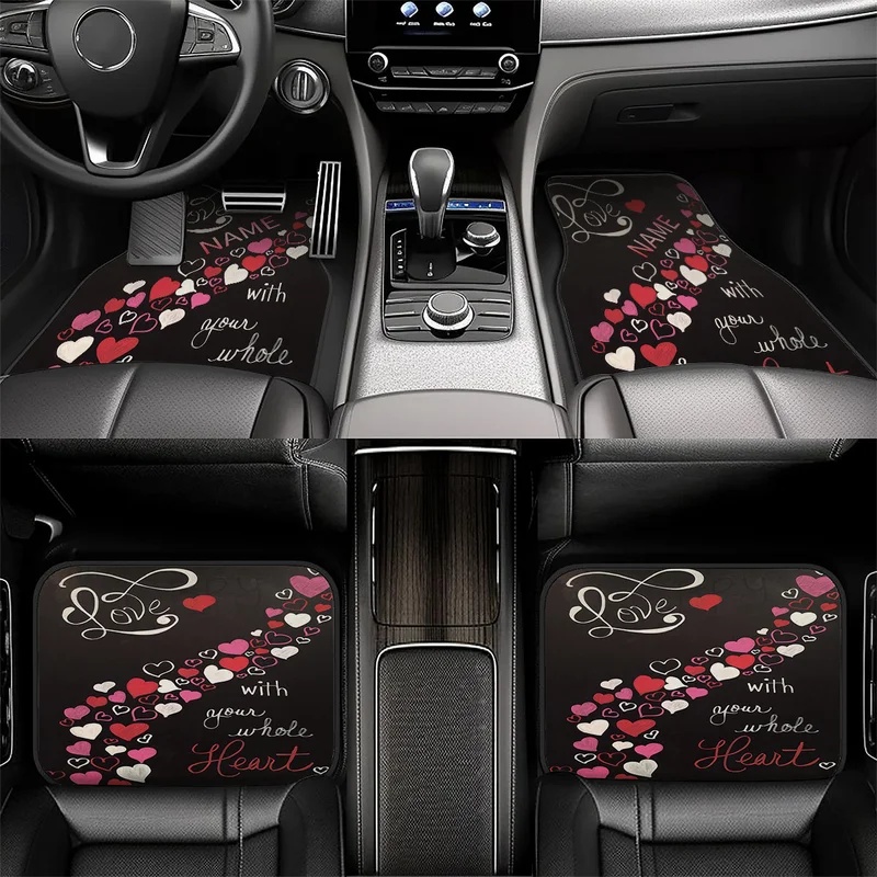 4 Stück Anpassbare Autofußmatt – Interior Design Name Bewertung und Preis
