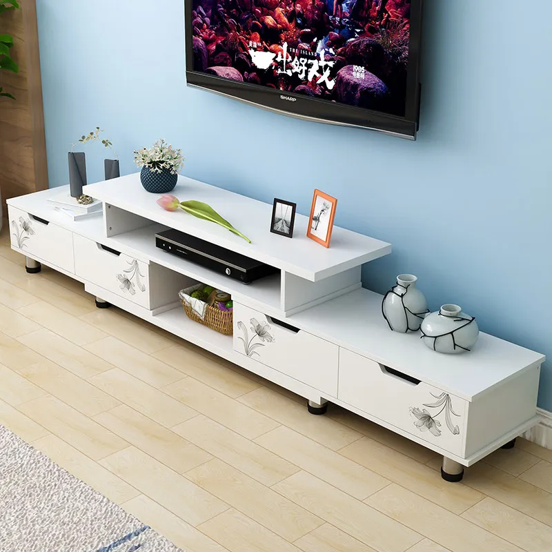 Weißer Moderner TV-Schrank für – Interior Design White And Wood Bewertung und Preis