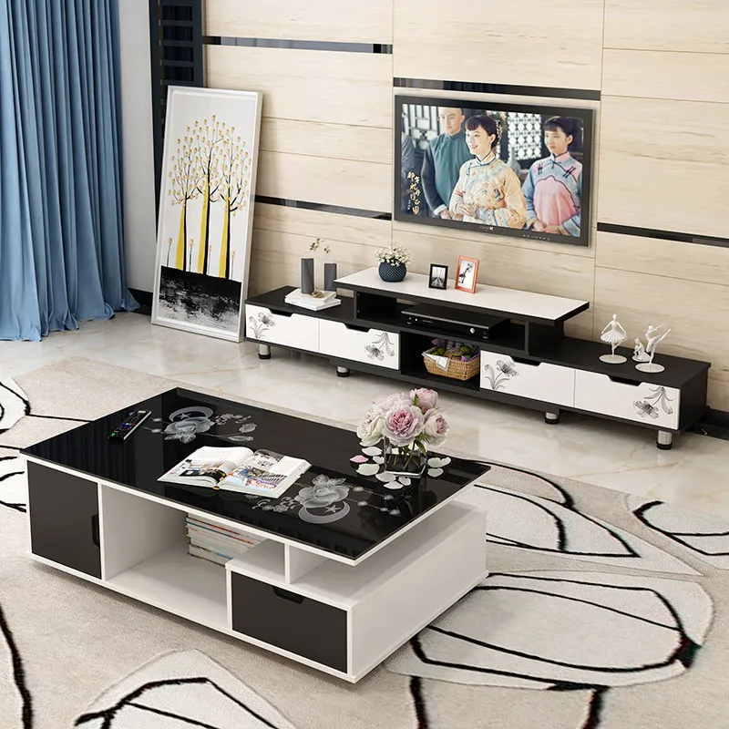 Weißer Moderner TV-Schrank für – Interior Design White And Wood Bewertung und Preis